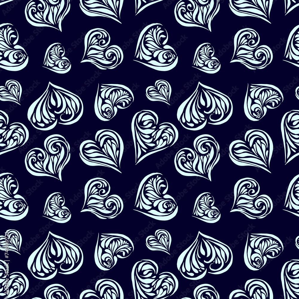 Seamless love background Seamless love background