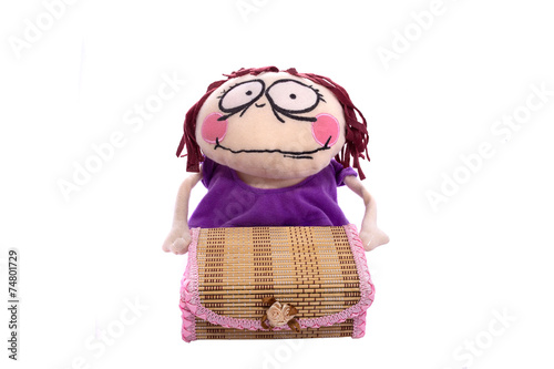 doll and casket