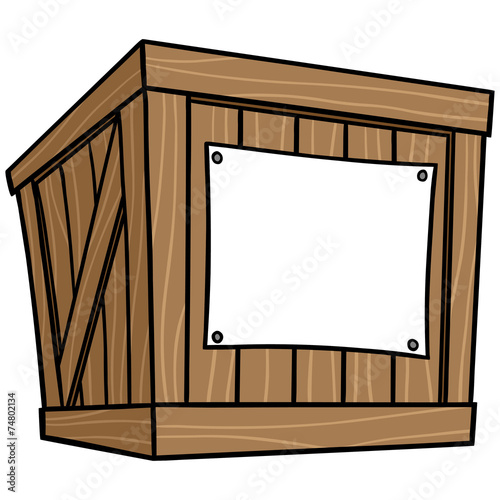 Crate Cartoon