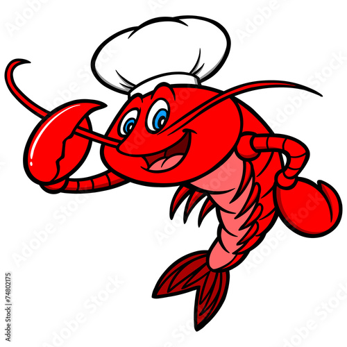 Crawfish Chef Mascot