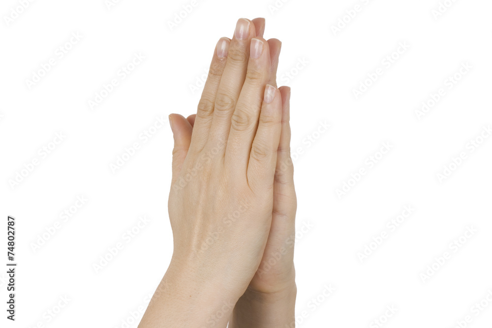 hand praying hand praying