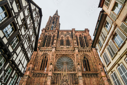 Strasbourg, Cathedral Notre Dame. Alsace, France