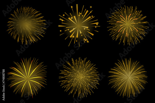 Fireworks for New Year Celebration