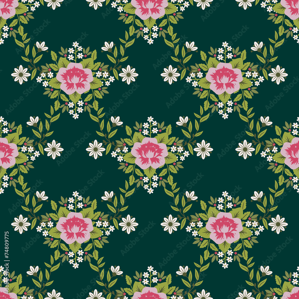 Floral pattern Floral pattern