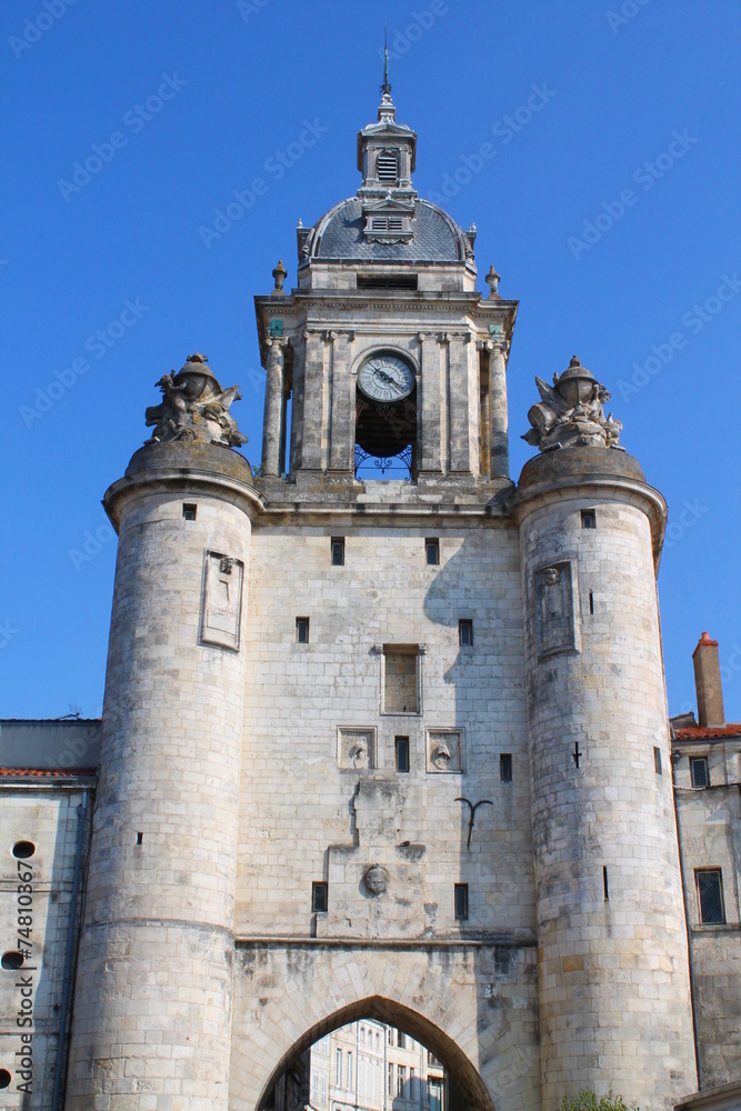 Porte de la Grosse horloge à La Rochelle