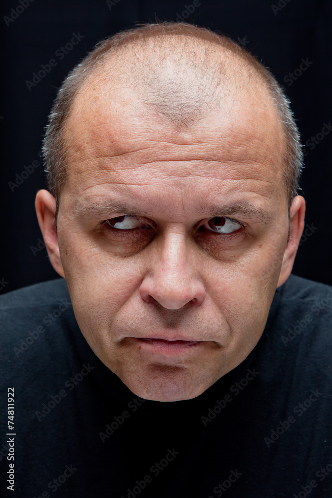 Obraz premium Expression of a confused man