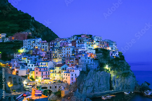 houses on the cliff