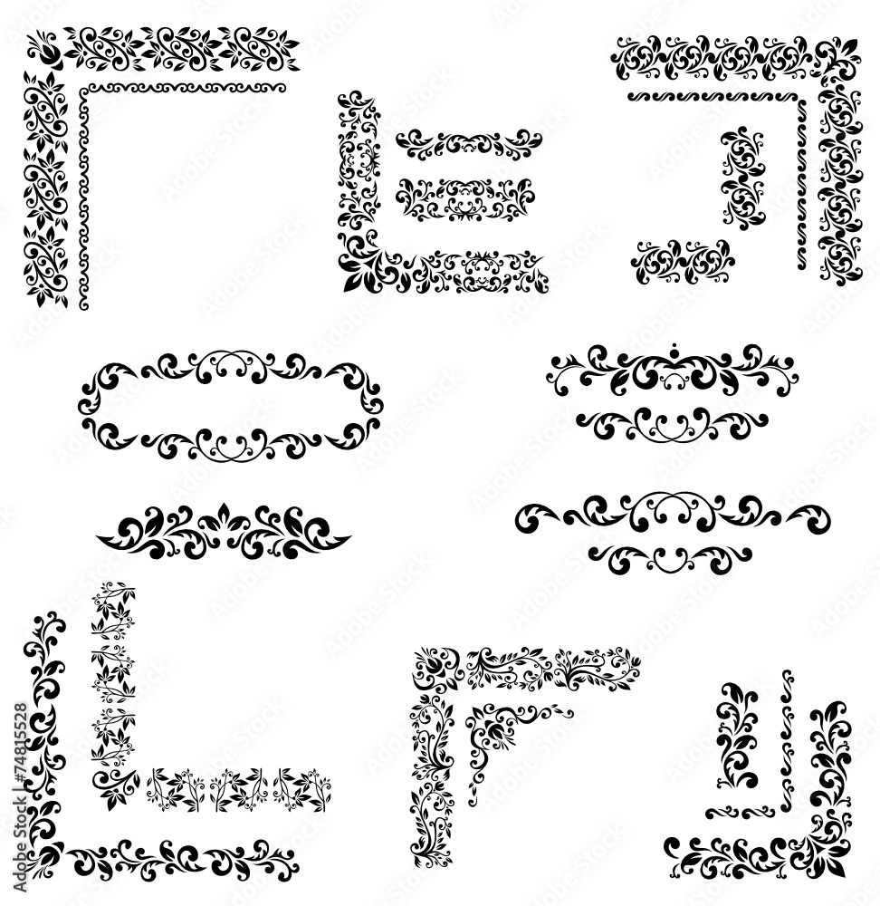 Obraz premium design elements
