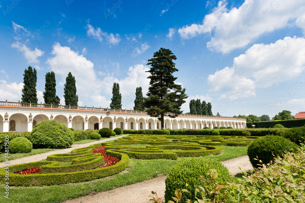 Flower gardens (UNESCO), Kromeriz, Czech republic