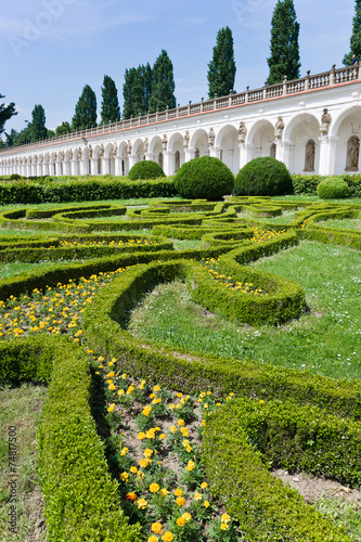 Flower gardens (UNESCO), Kromeriz, Czech republic