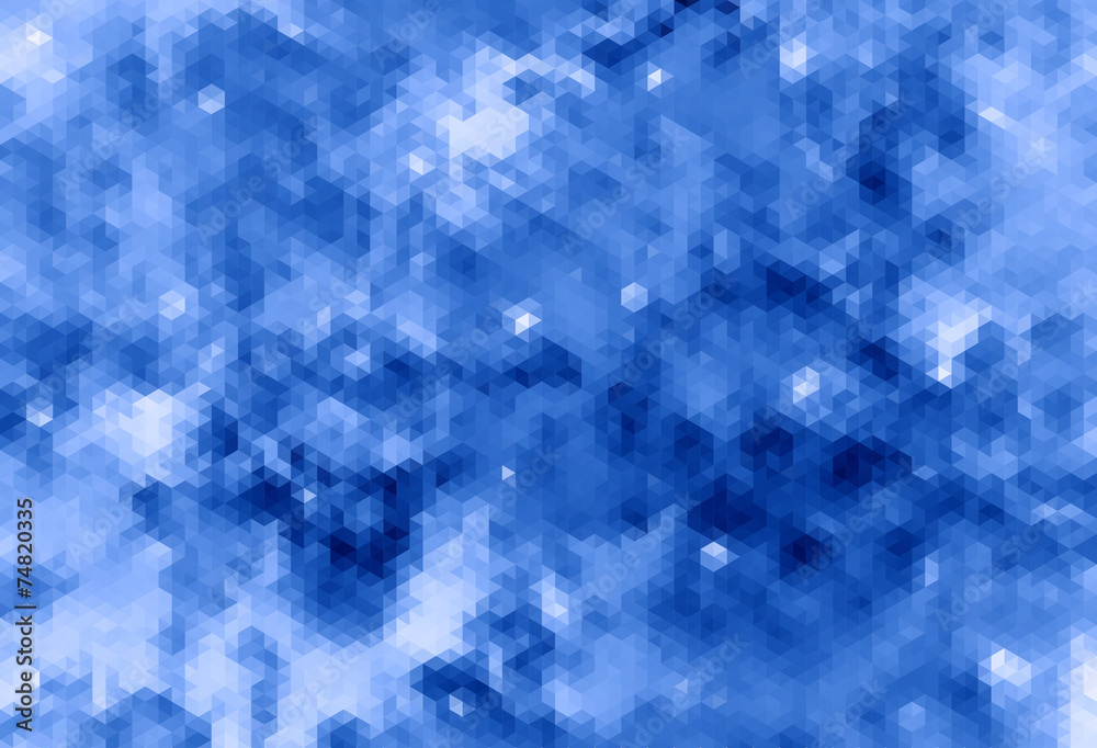 abstract blue bacground from triangles