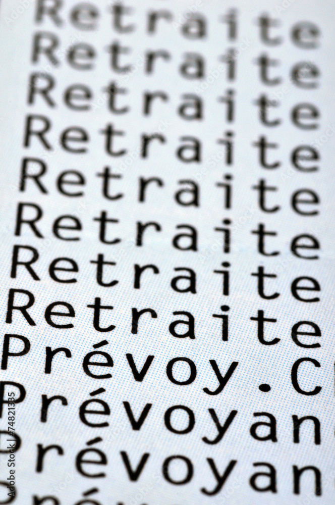Cotisations retraite