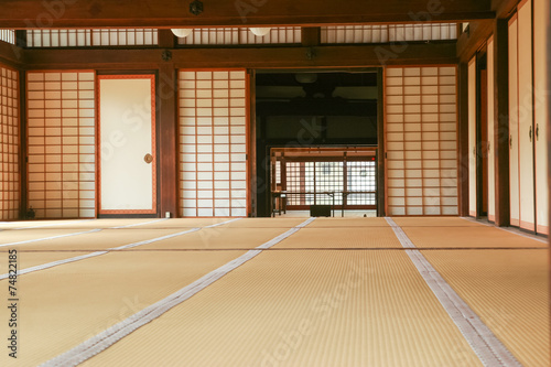 interior space of a Japanese traditional house
