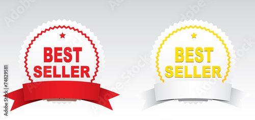 Bestseller labels.