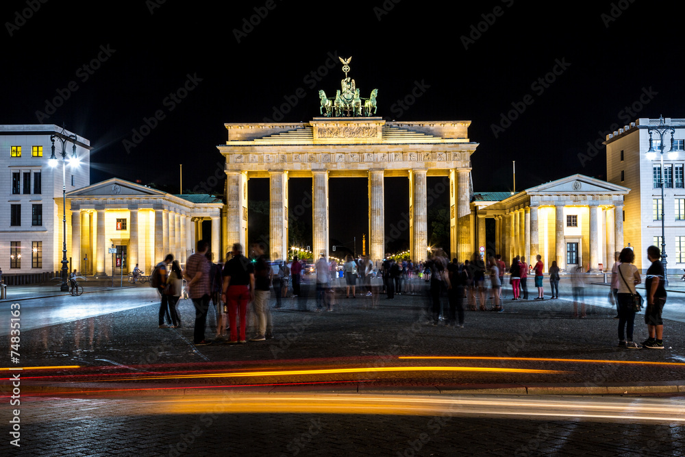 Fototapeta premium Brandenburg gate, Berlin, Germany