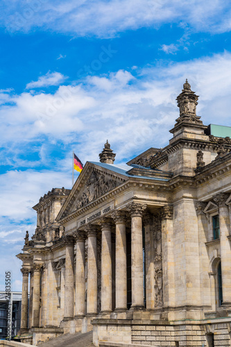 Reichstag building in Berlin