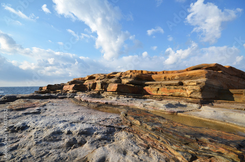 An Image of Landscape Of Senjojiki located in Shirahama photo