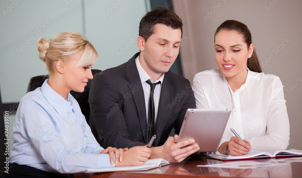 Fototapeta premium Business people