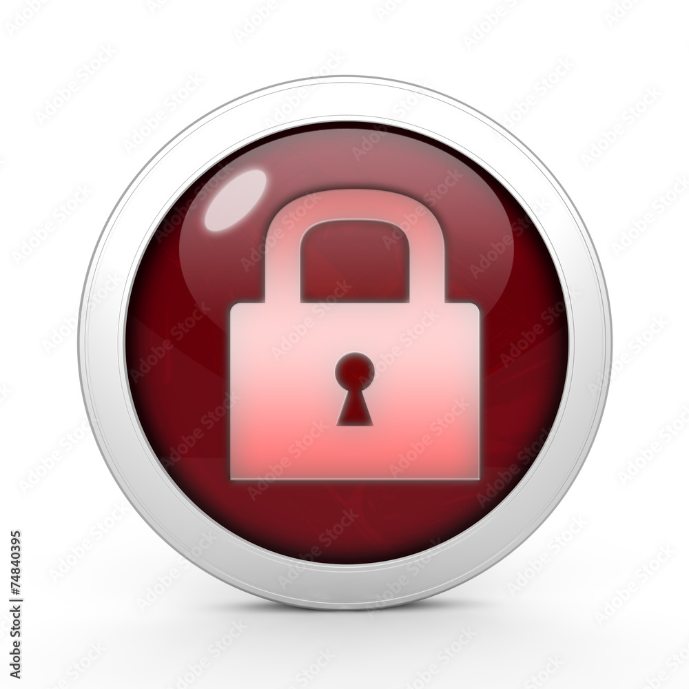 protect circular icon on white background protect circular icon on white background