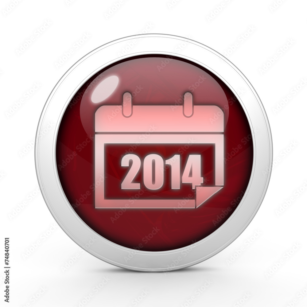 calendar circular icon on white background calendar circular icon on white background