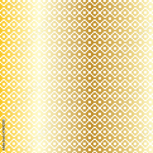 Gold Nordic Pattern