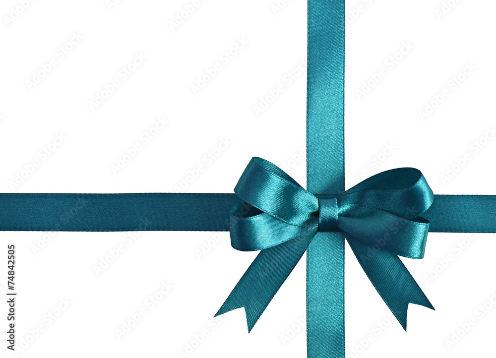 ribbon with bow isolated on white background ribbon with bow isolated on white background