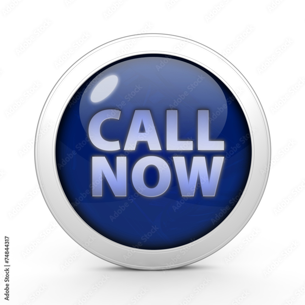call now circular icon on white background call now circular icon on white background