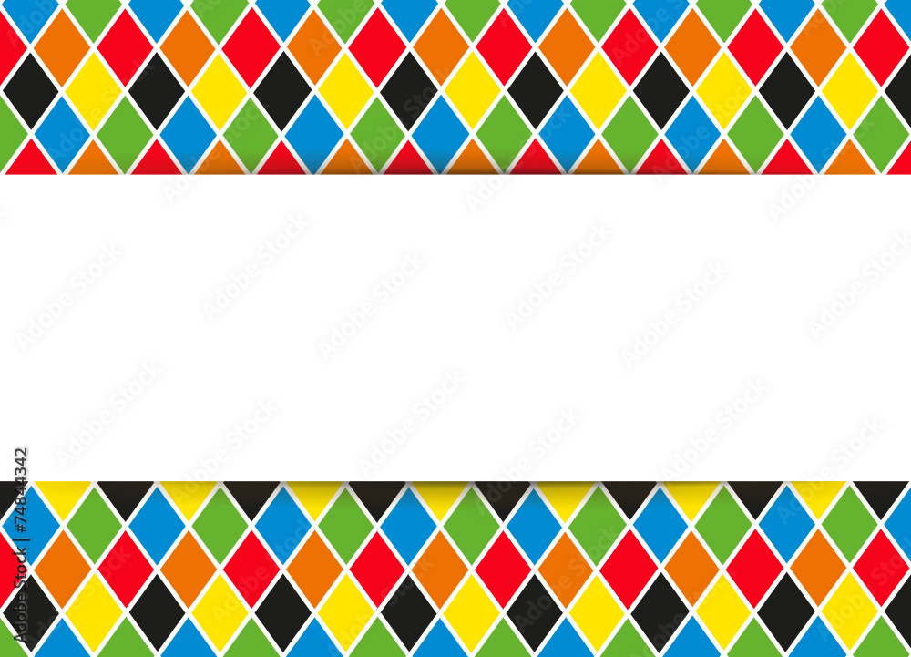 Harlekin Hintergrund - Banner