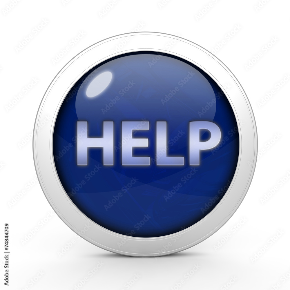 help circular icon on white background help circular icon on white background