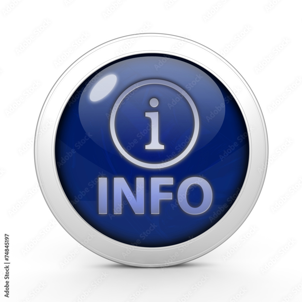 information circular icon on white background information circular icon on white background