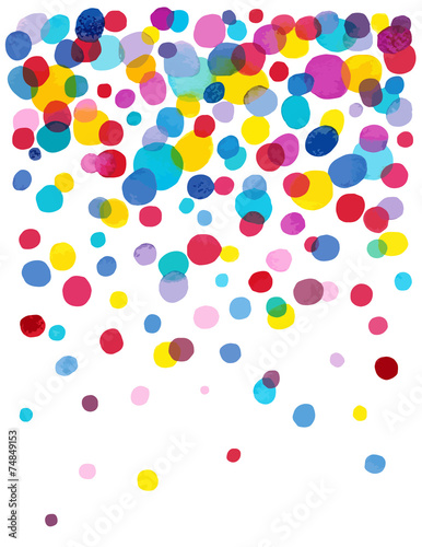 watercolor dot background