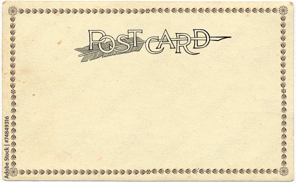 Vintage postcard