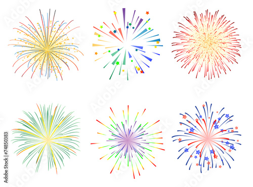 Fireworks for New Year Celebration