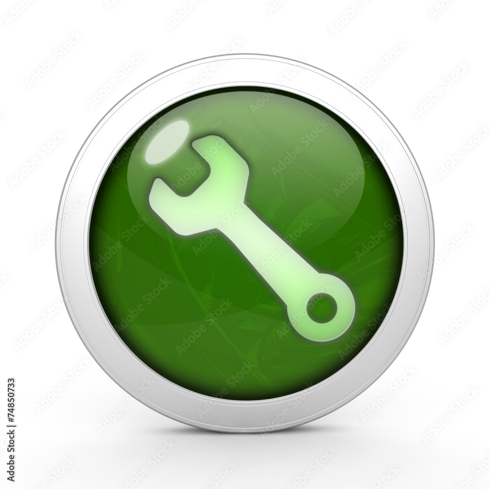 tools circular icon on white background tools circular icon on white background