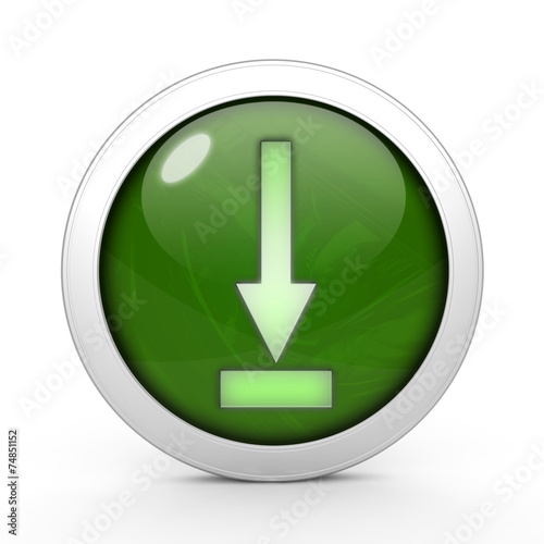 Free Download download circular icon on white background - GFXLoad