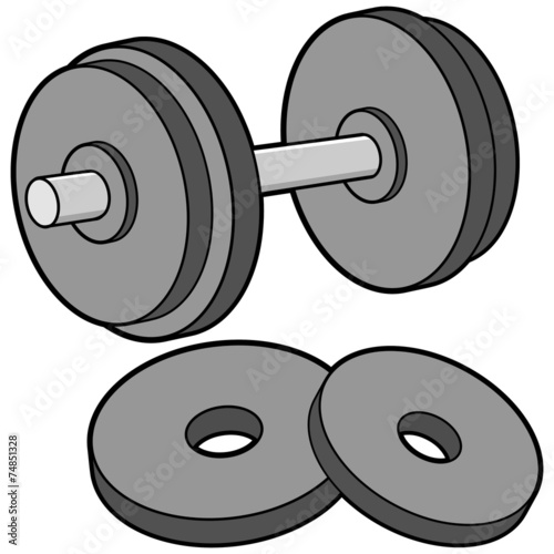 Dumbbell and Weights