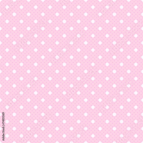 Vector Background #Polka Dot Pattern, Baby Pink