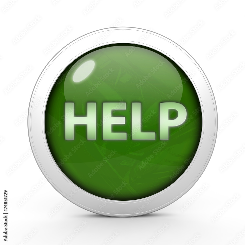 help circular icon on white background help circular icon on white background