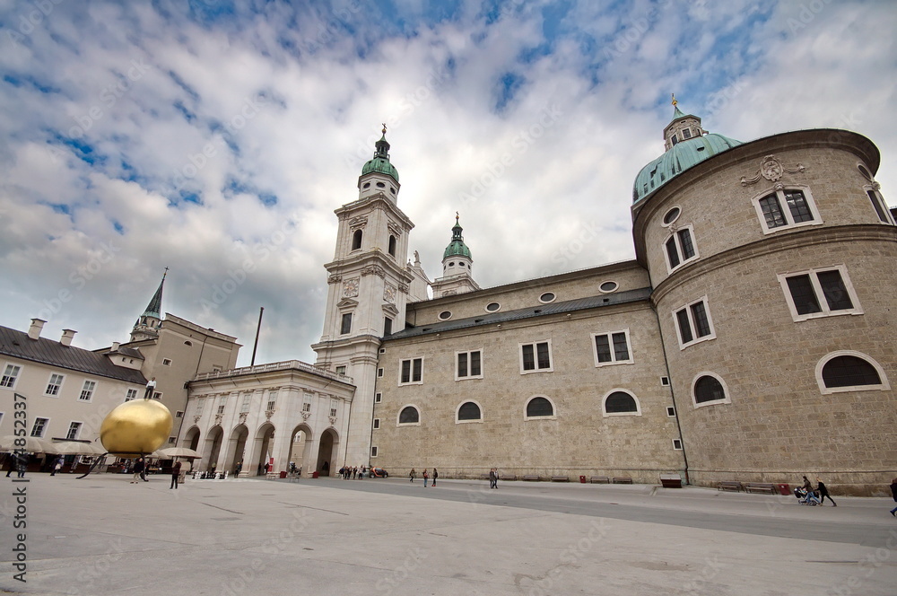 Salzburger Dom in Salzburg, Austria