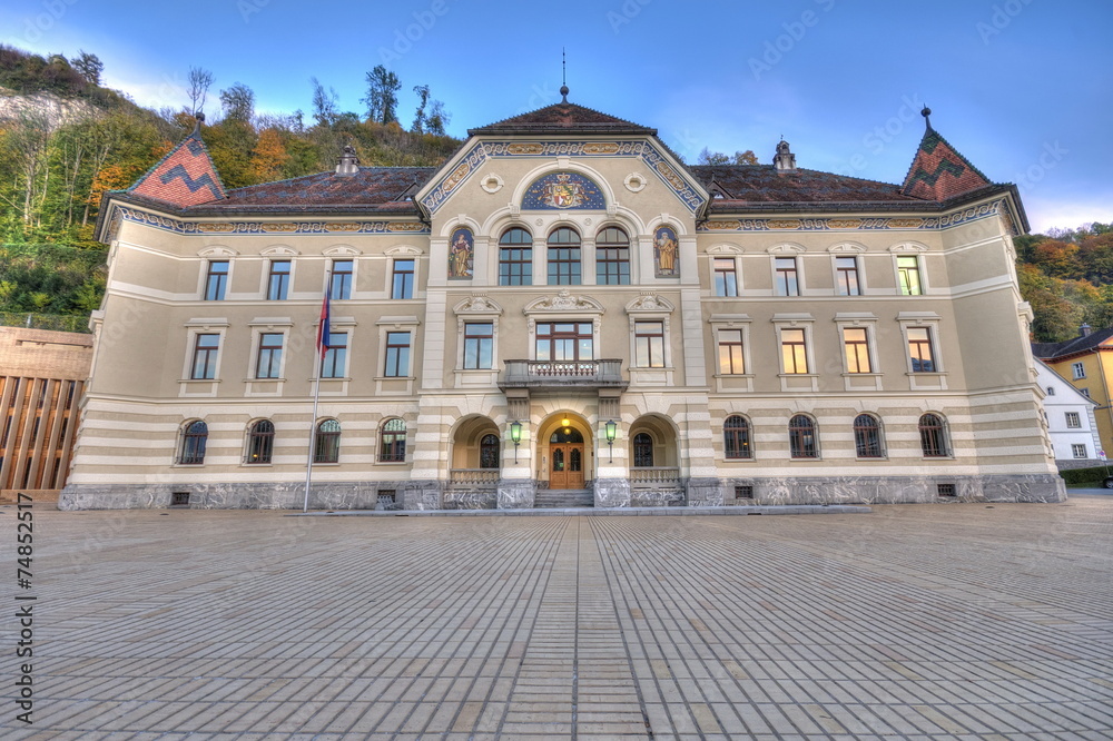 Parliament of Liechtenstein in Vaduz