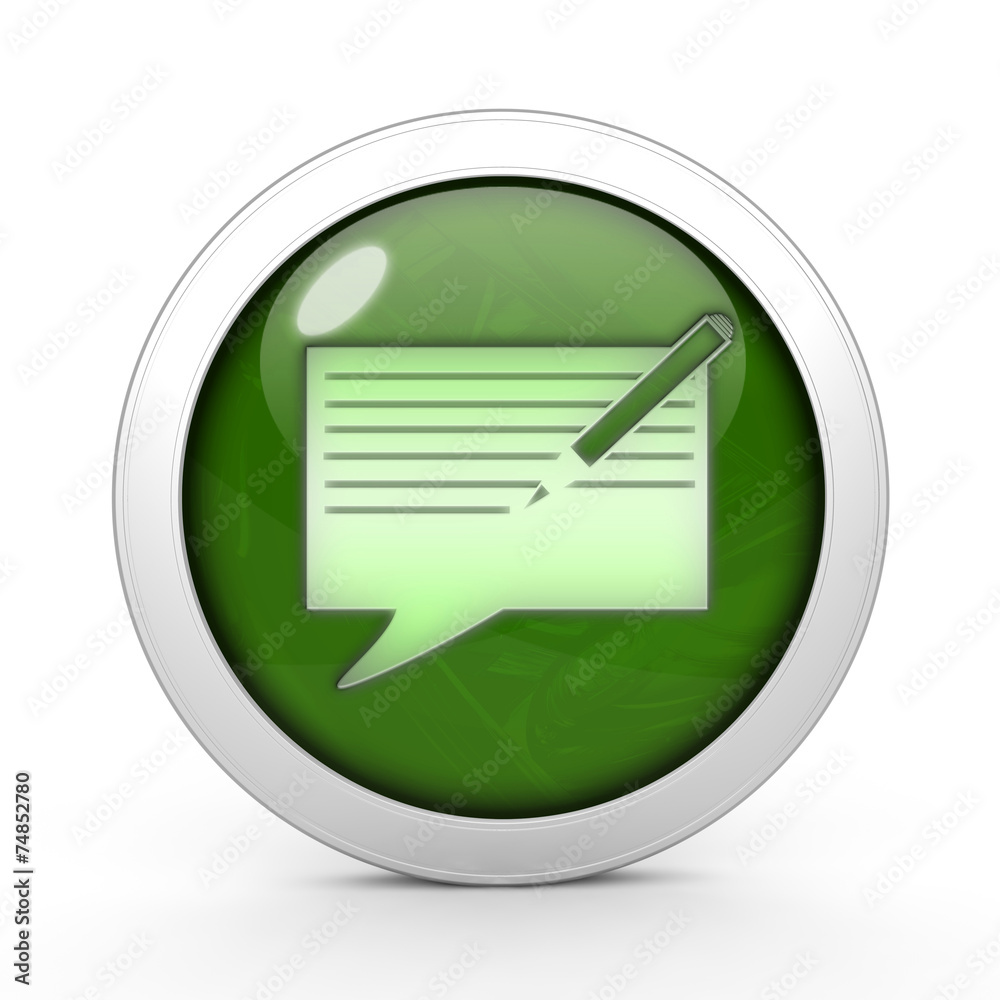 new message circular icon on white background new message circular icon on white background