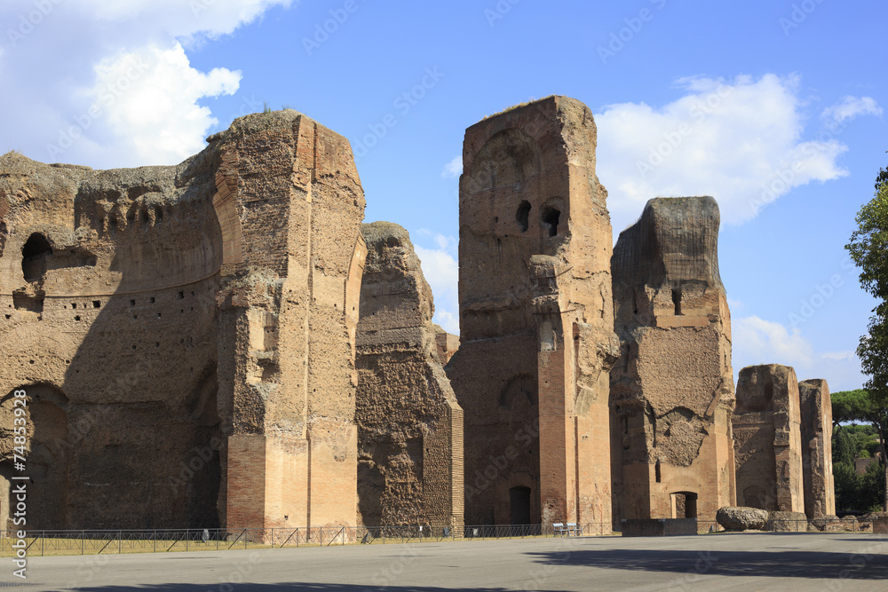 The baths of Diocletian. Rome. Italy
