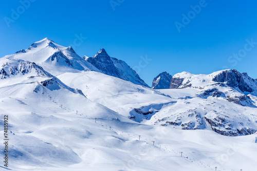 View of the Grand Motte glacier