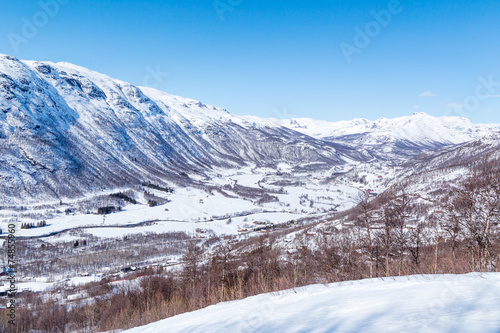 View on Solheisen Skisenter © snowserge