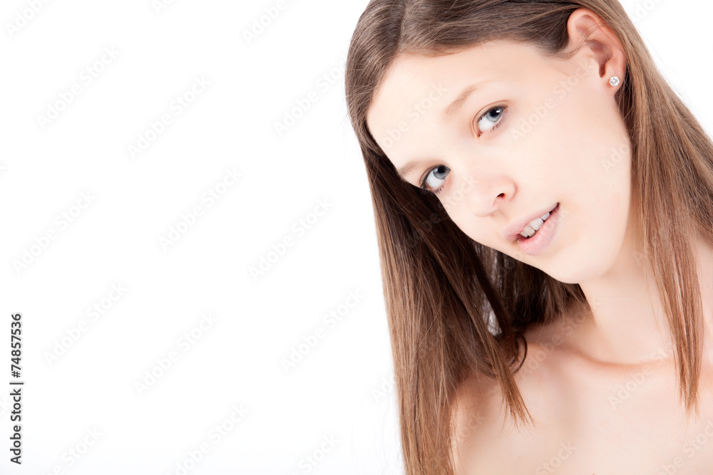 Obraz premium Portrait of a young girl