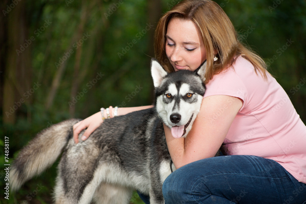 Love her dog Love her dog