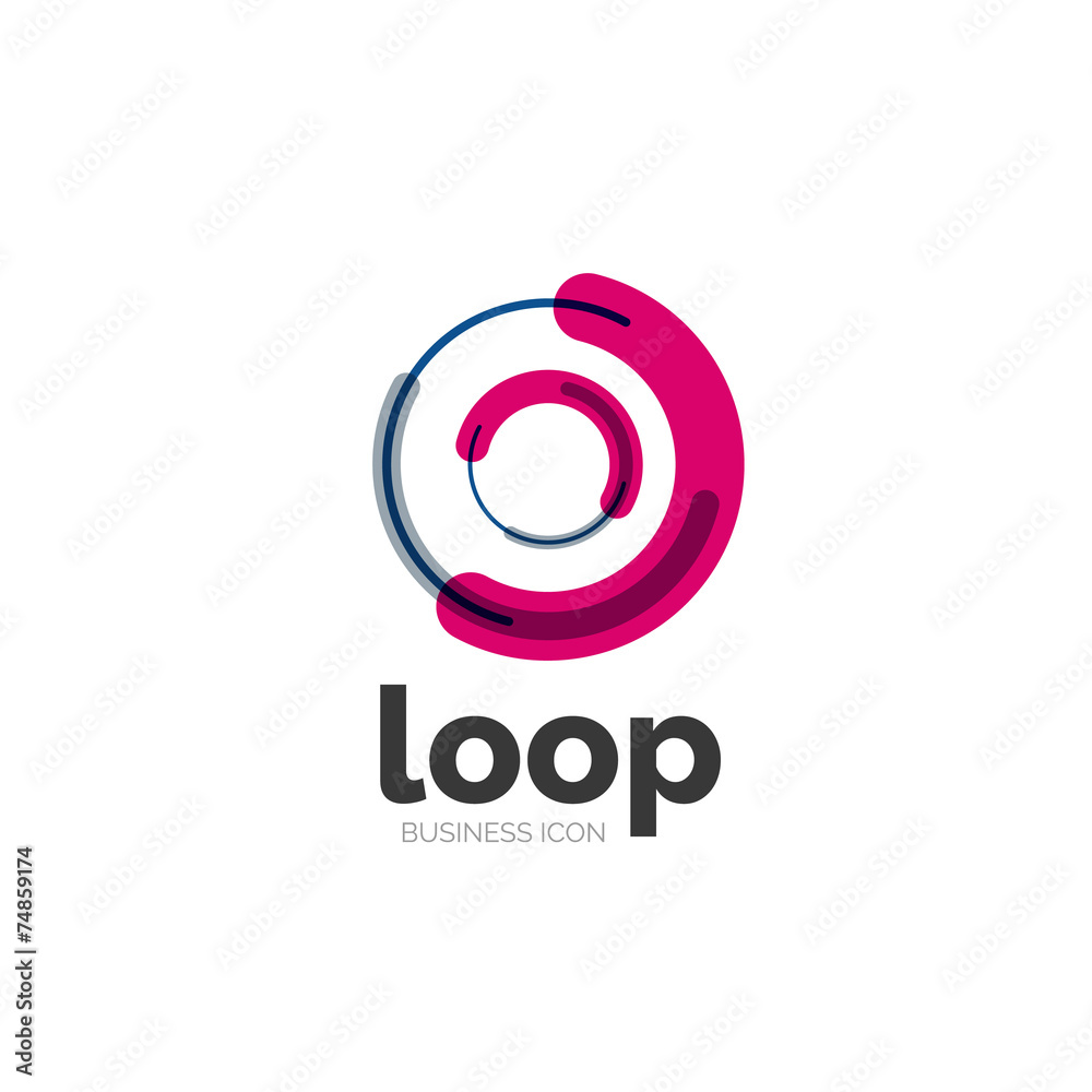Loop, infinity business icon Loop, infinity business icon