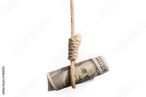 dollar bill hangman