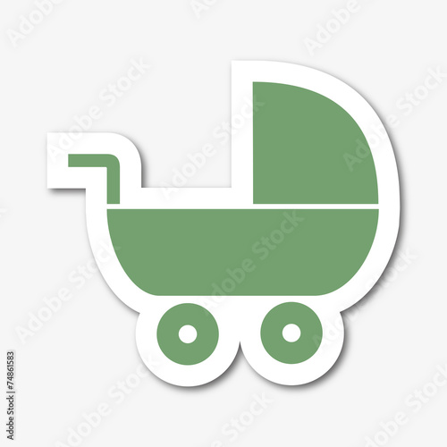Logo poussette.