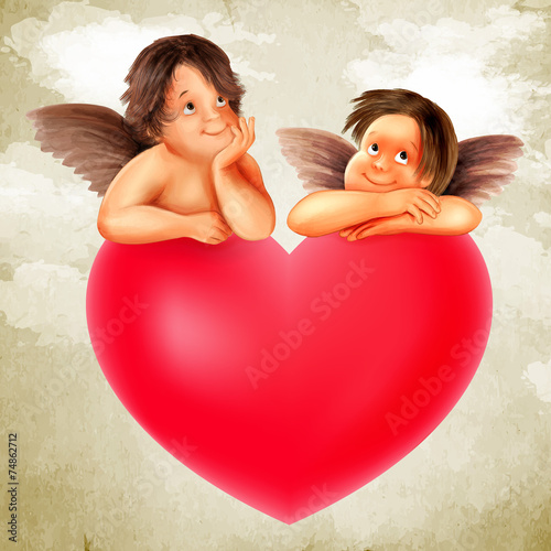 Fototapeta putti love